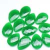 Stone : Green Onyx Shape : Pear Drop Dimensions : 20.5mm(L) x 14mm (w) Quantity : 2 Pcs.